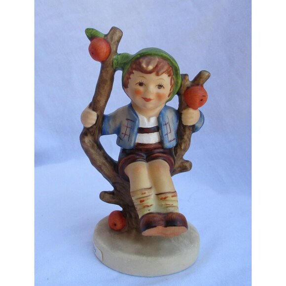 Hummel Goebel figurine Apple Tree Boy #142 3/0 Mother's Day gift collectible - Picture 1 of 6